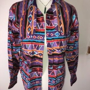 Adobe Rose vintage western shirt